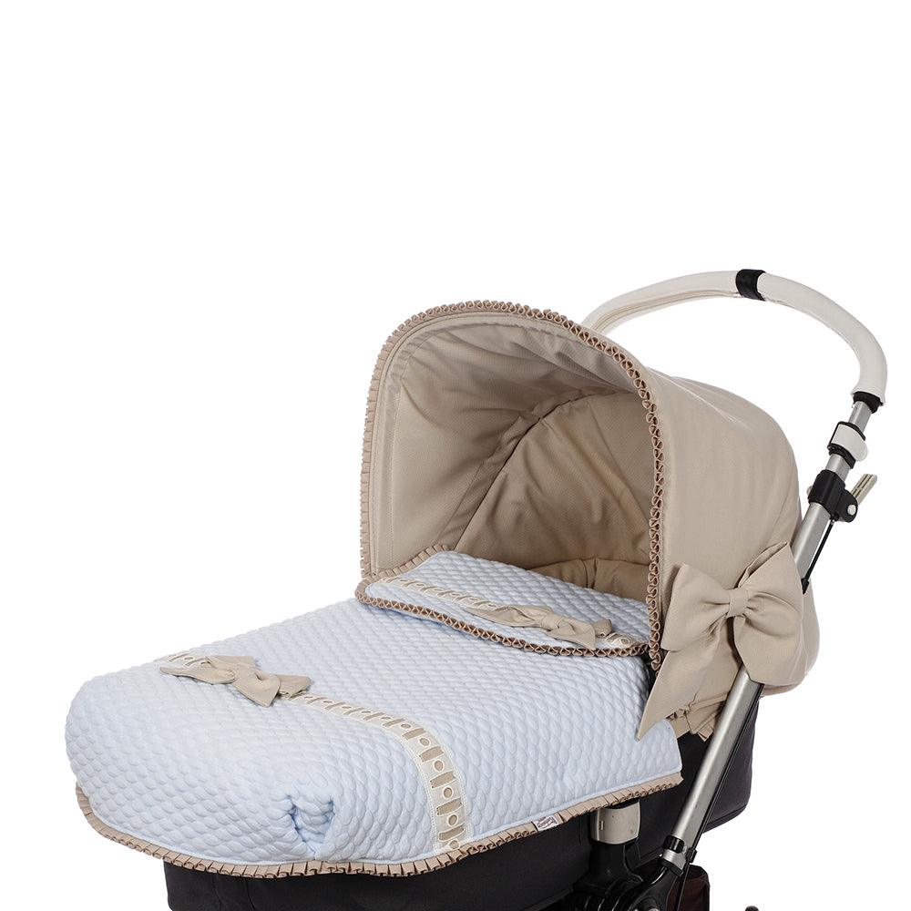 Colcha Capazo A Medida Carro Bebé 768 Rombos Bebiti By Nanetes - Nanetes #